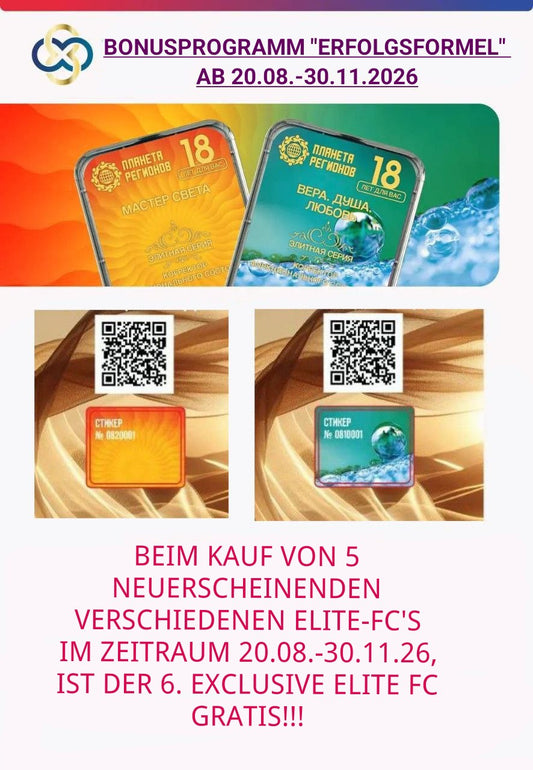 BONUSPROGRAMM "ERFOLGSFORMEL"
